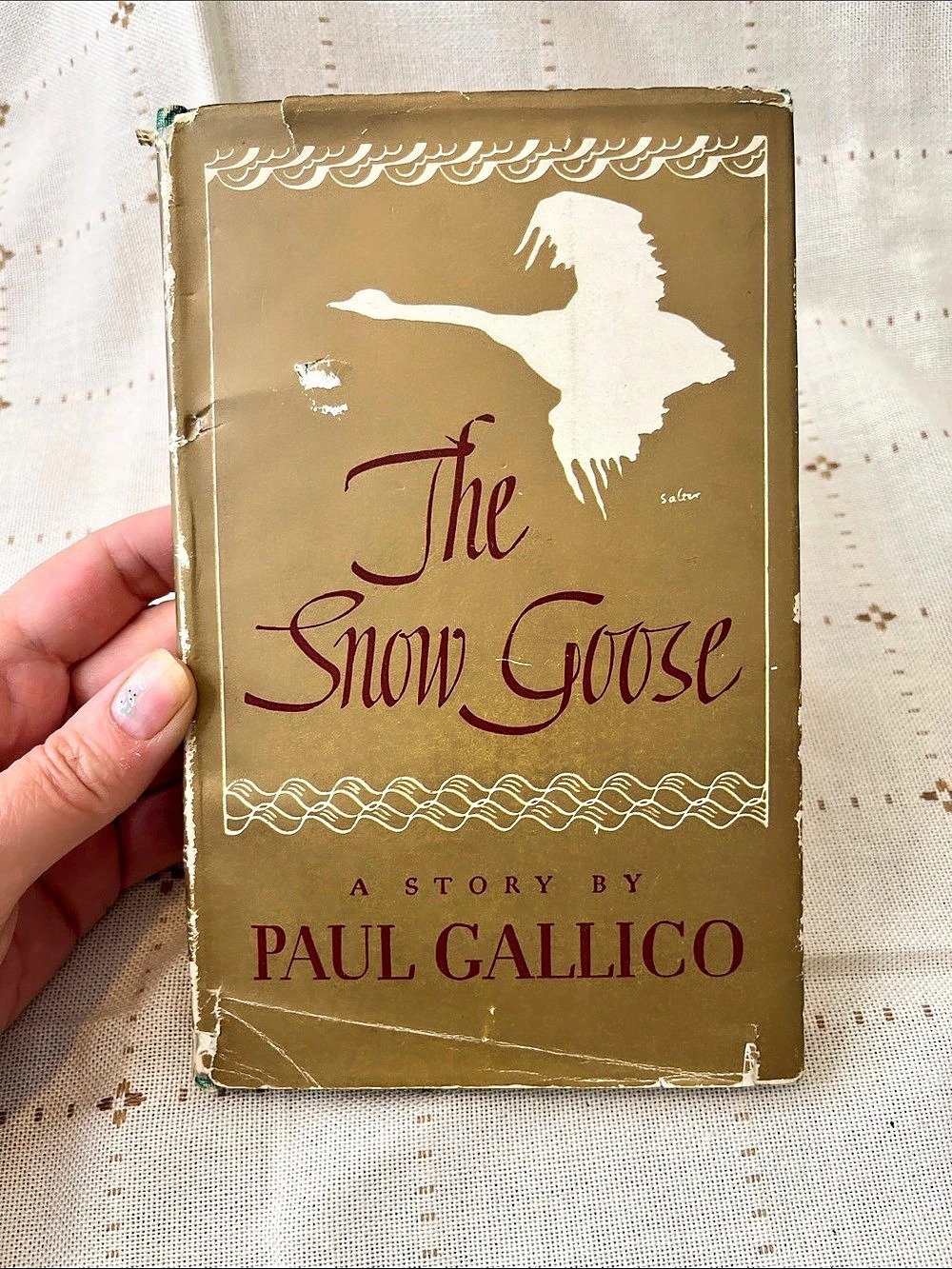 The Snow Goose by Paul Gallico Vintage First Canadian Edition 1945
